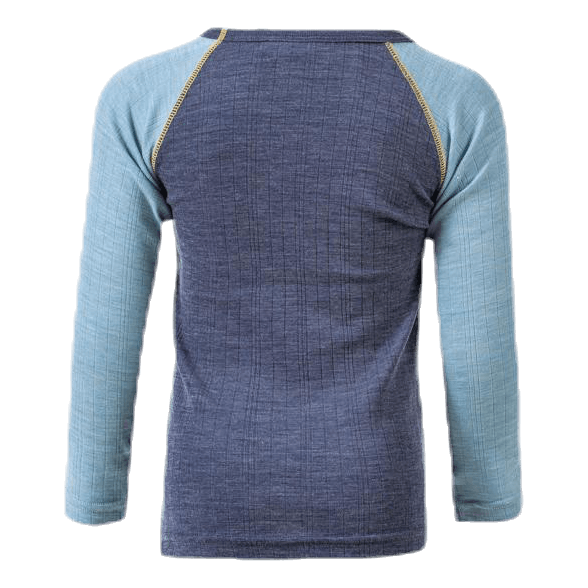 Wang Wool Needle Ls Top Xix Blue