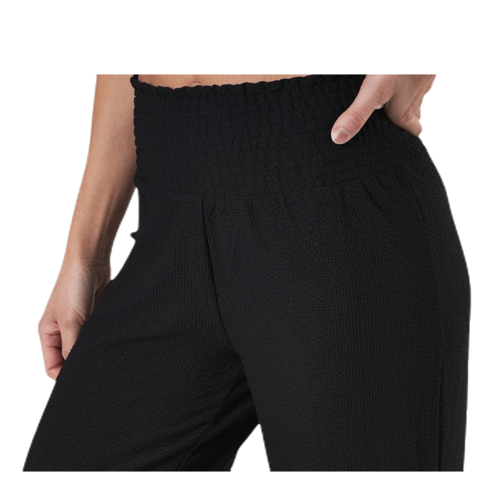 Curli Hw Cropped Pants Black