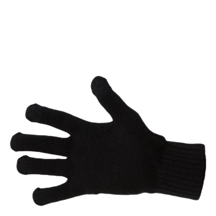 Barry Knitted Gloves Black