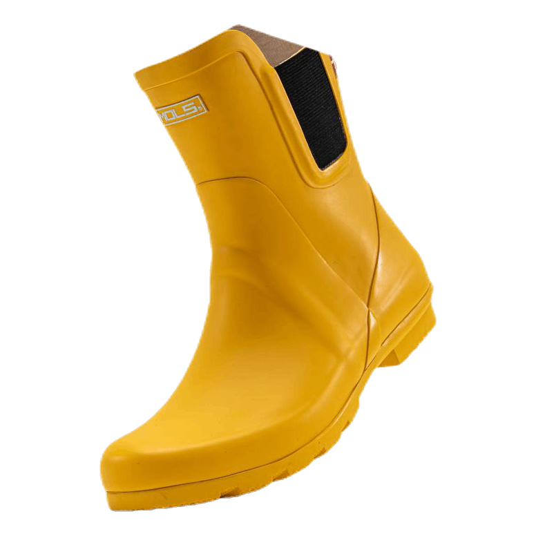 Mens yellow top rubber boots
