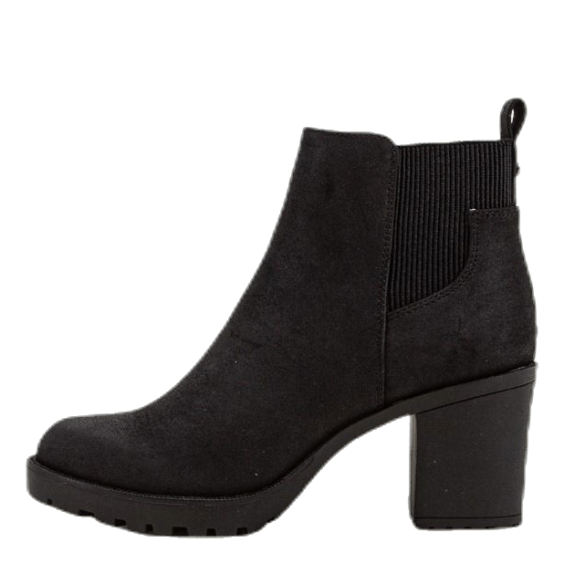 Barbara Heeled Bootie Black