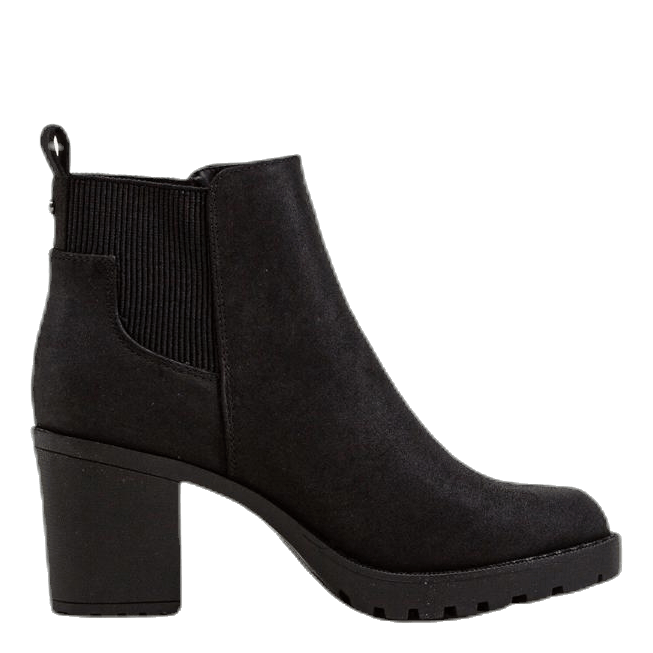 Barbara Heeled Bootie Black