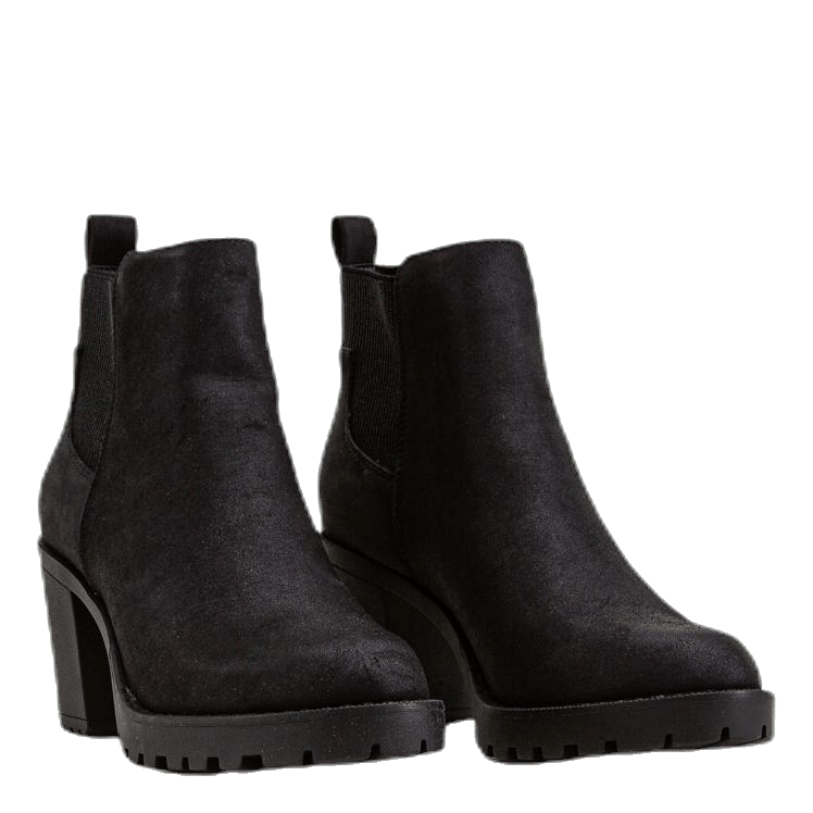 Barbara Heeled Bootie Black