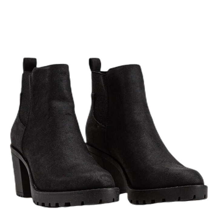 Barbara Heeled Bootie Black