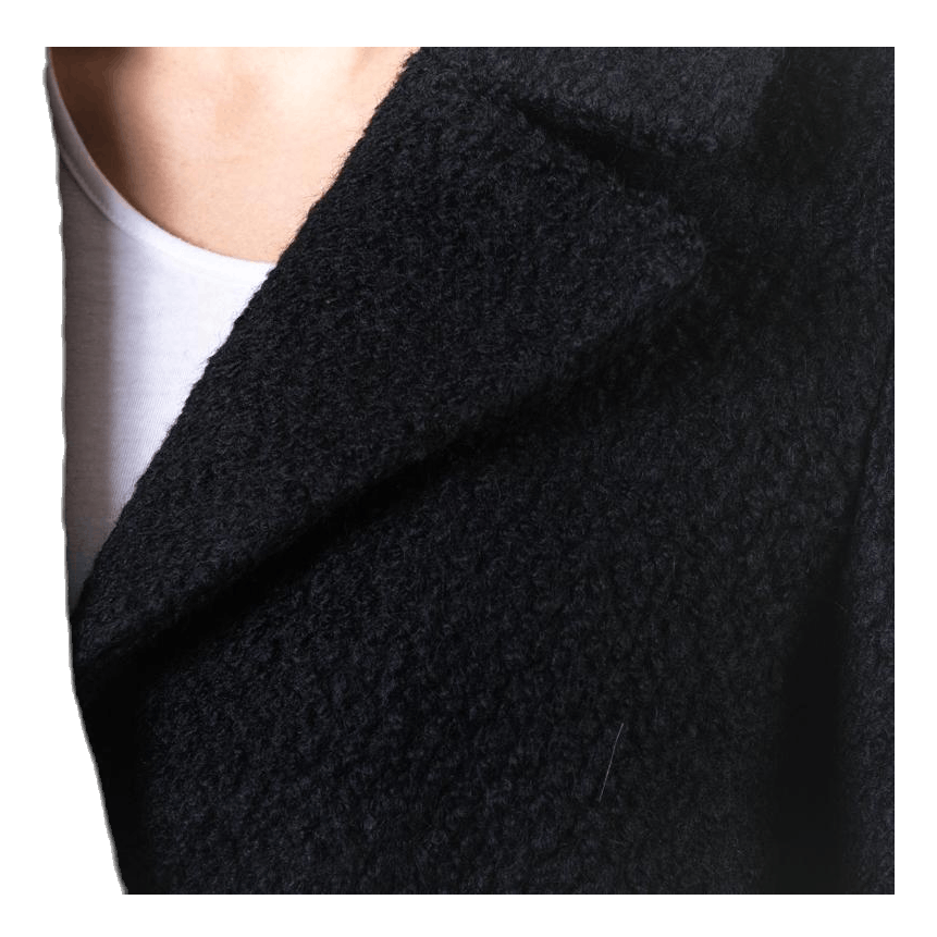Evelyn Wool Coat Black