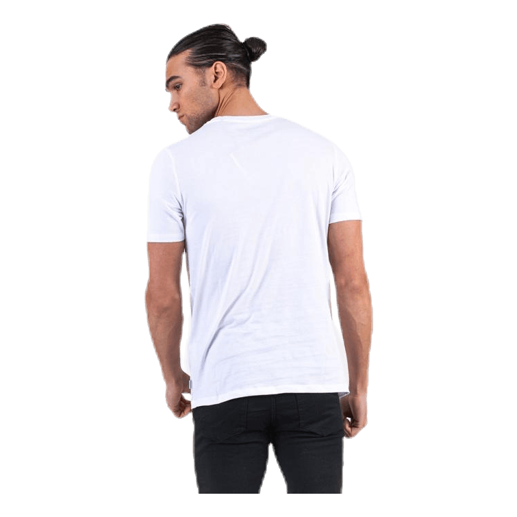 Organic Basic Tee Ss O-Neck White