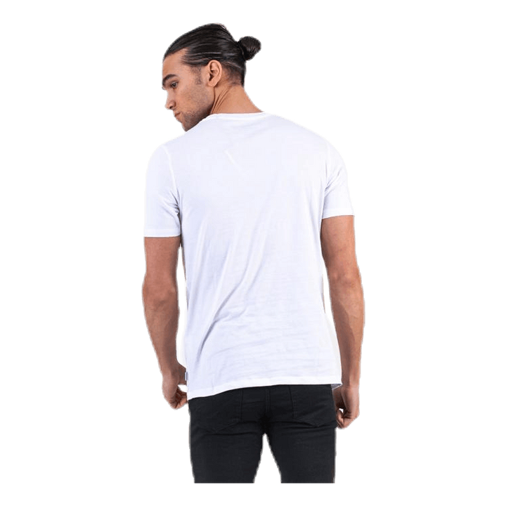 Organic Basic Tee Ss O-Neck White