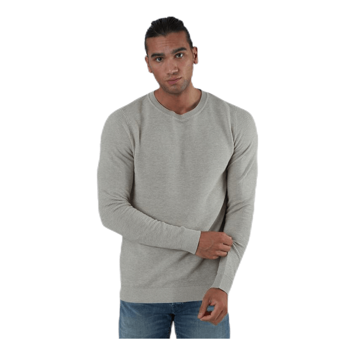 Liam Knit Crew Neck Beige