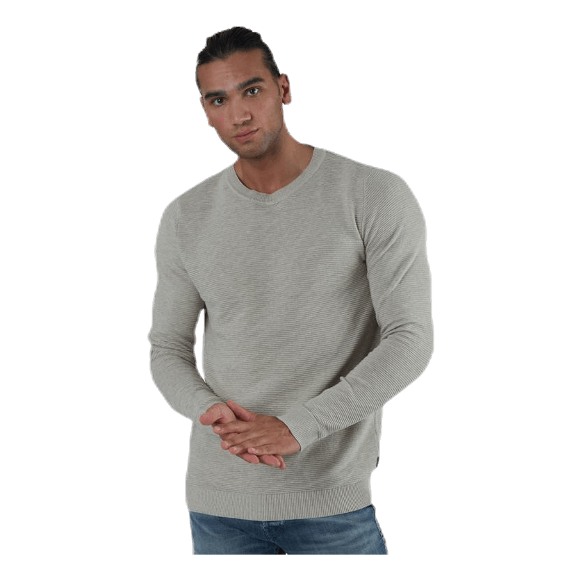 Liam Knit Crew Neck Beige