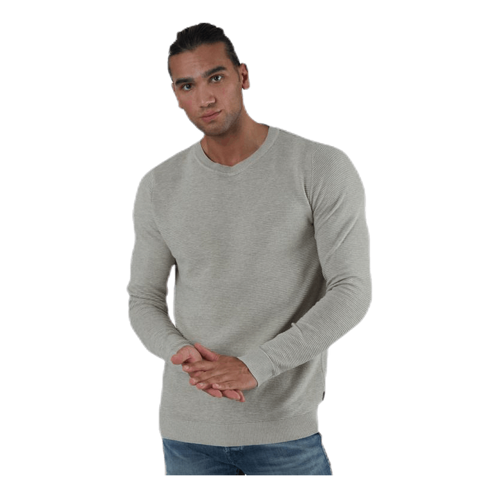 Liam Knit Crew Neck Beige