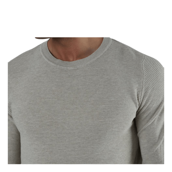 Liam Knit Crew Neck Beige