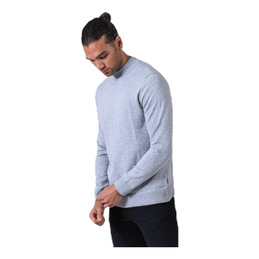 Jack & Jones Fast Knit High Neck Grey – Sportamore.com