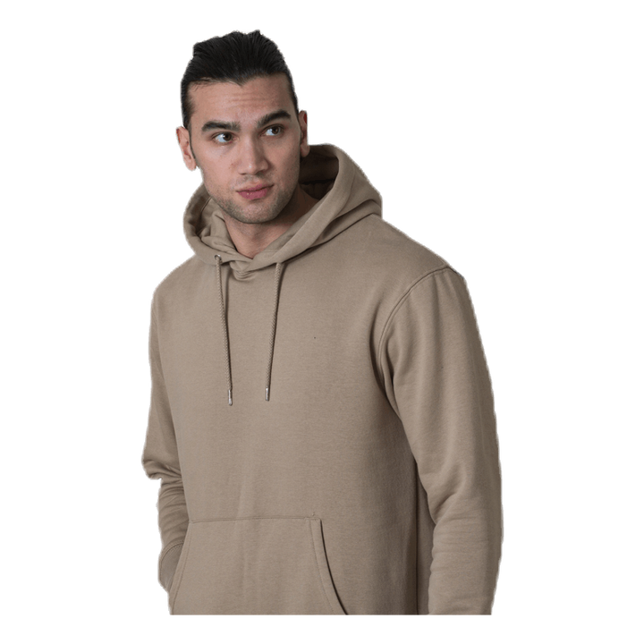 Soft Sweat Hood Beige