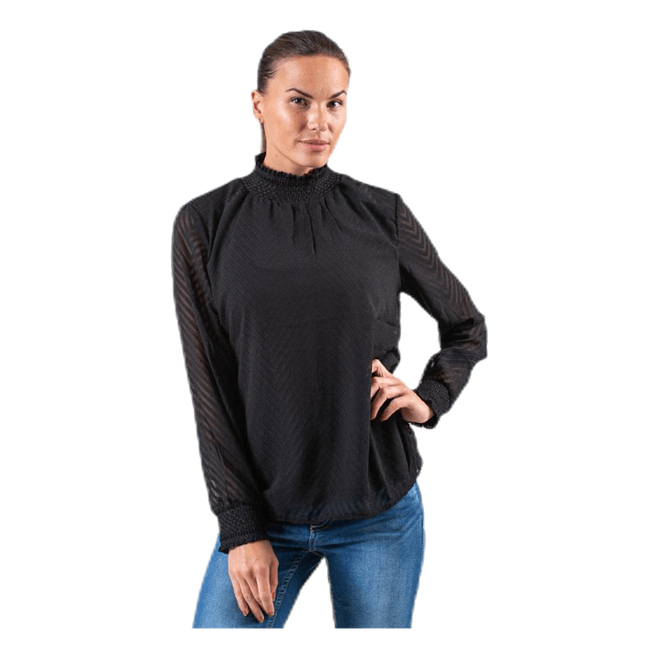 New Kayla L/S Top Black