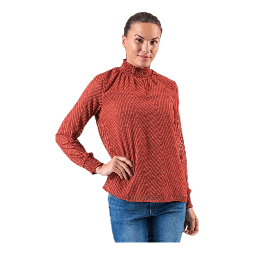 New Kayla L/S Top Red