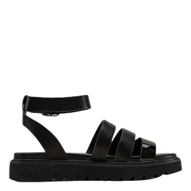 Malu Pu Chunky Wrap Sandal Black