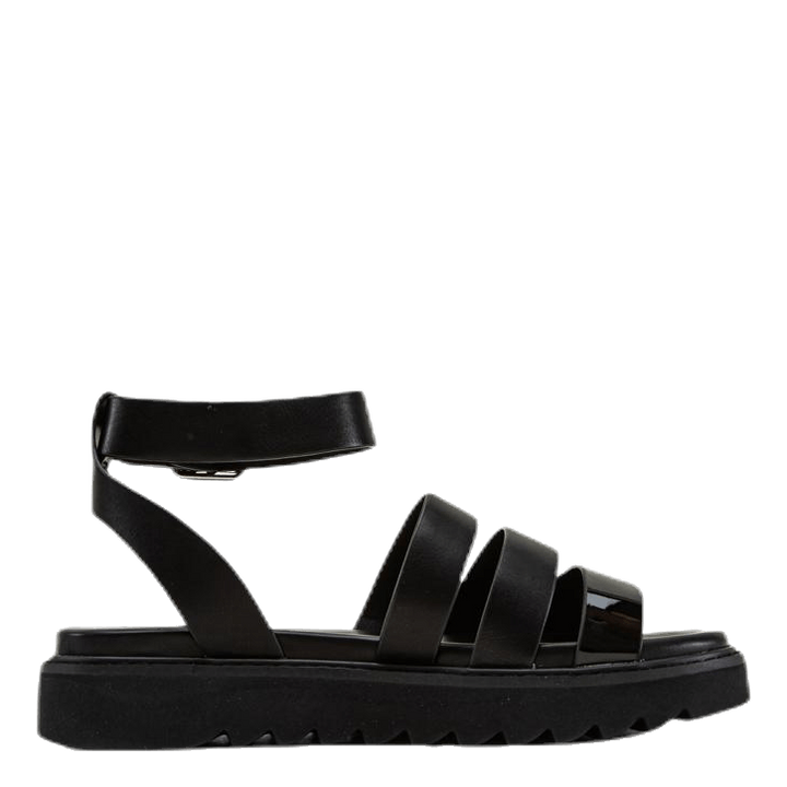 Malu Pu Chunky Wrap Sandal Black