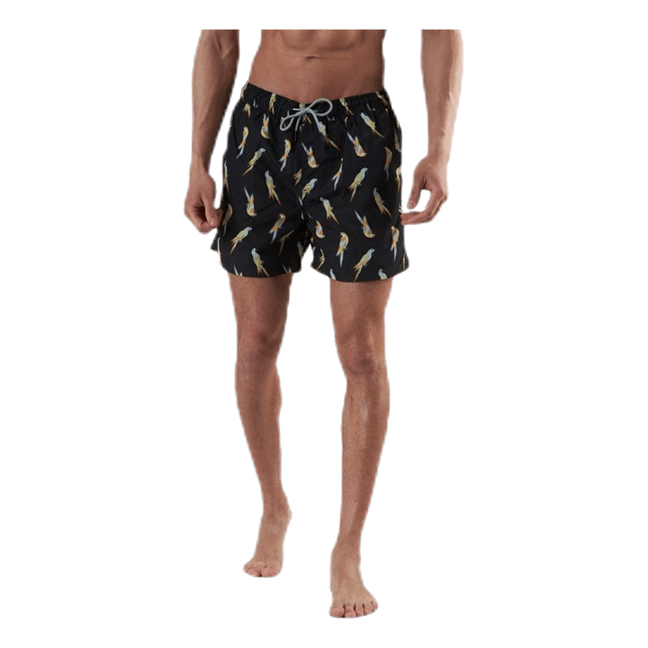 Aruba Swimshorts  Animal Black