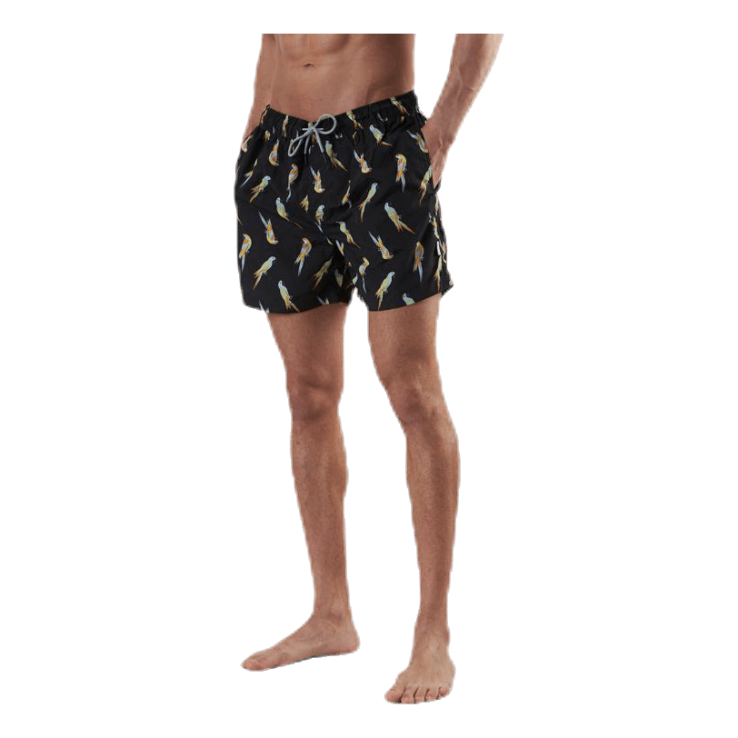 Aruba Swimshorts  Animal Black