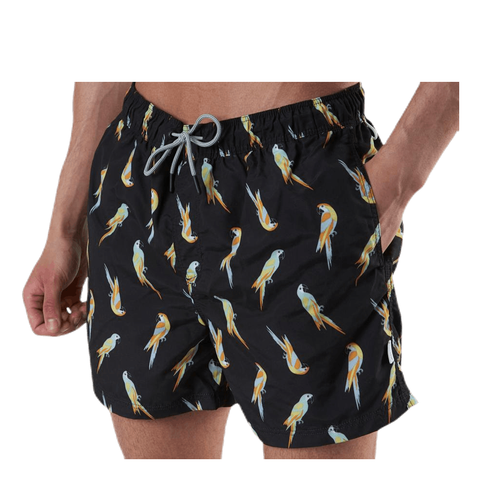 Aruba Swimshorts  Animal Black