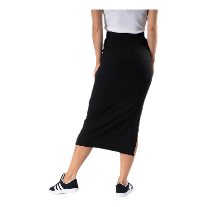 Kylie Mw Midi Skirt  Black