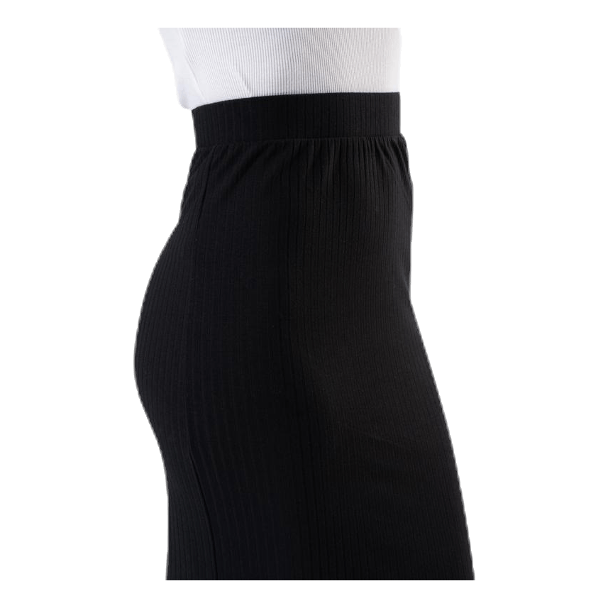 Kylie Mw Midi Skirt  Black