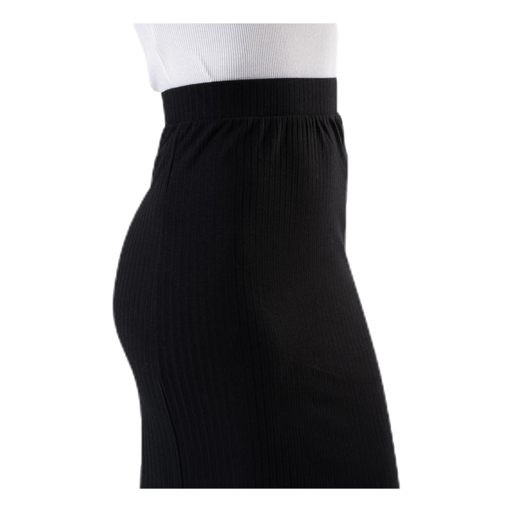 Kylie Mw Midi Skirt  Black