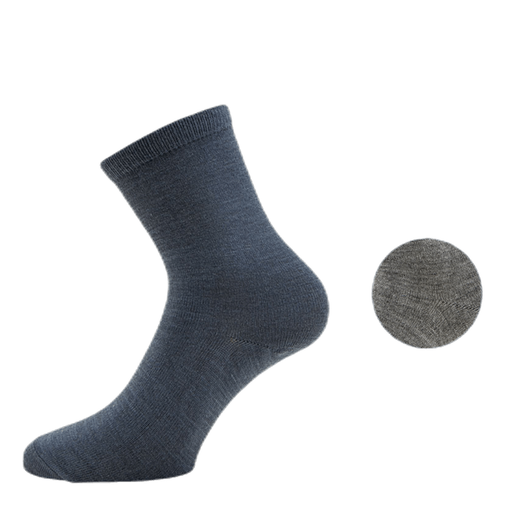 Wakta Wool/Vis 2P Sock Blue