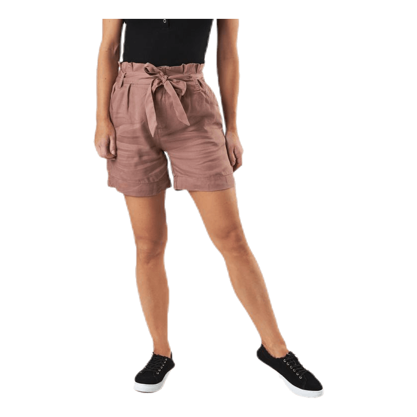 Kira Belt Shorts Brown