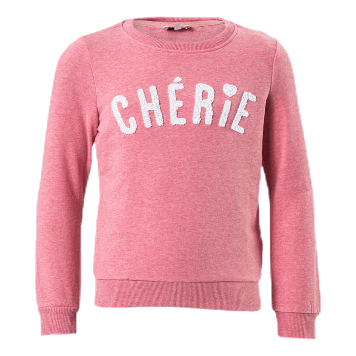 Peyton L/S O-Neck Swt Pink