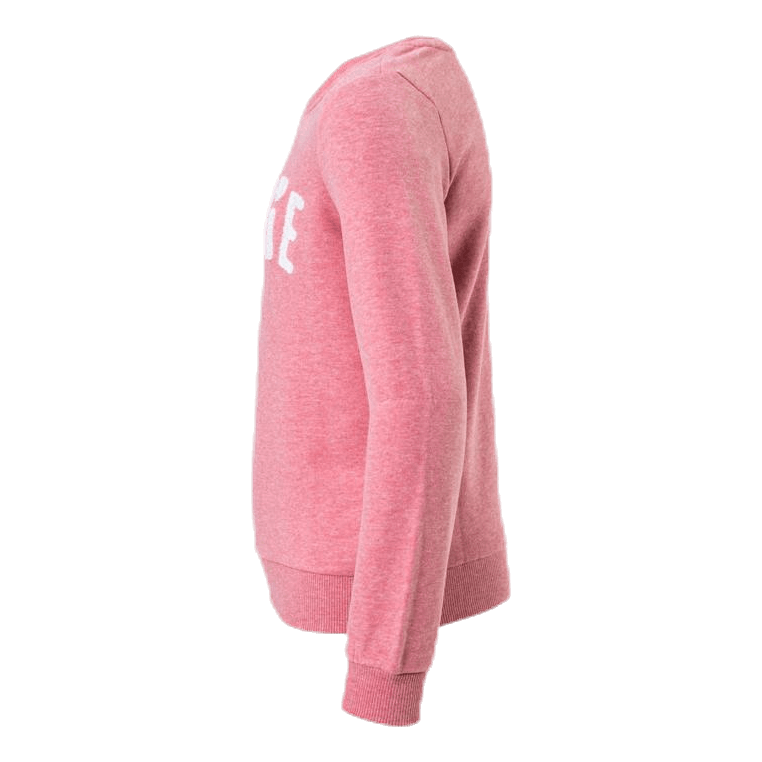 Peyton L/S O-Neck Swt Pink