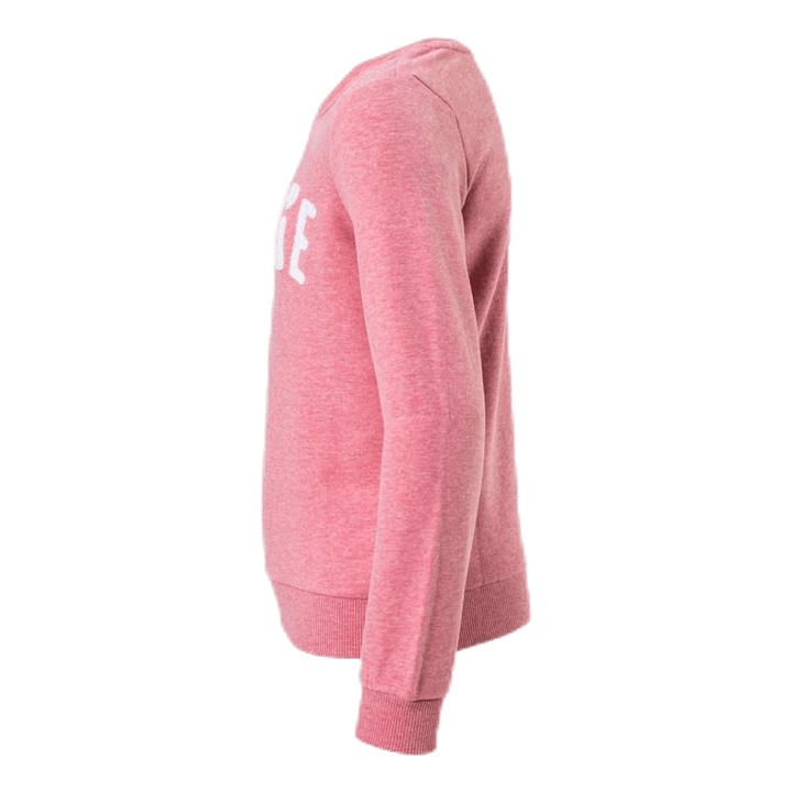 Peyton L/S O-Neck Swt Pink