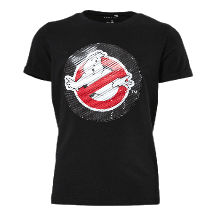 Ghostbusters Lue Ss Top Black