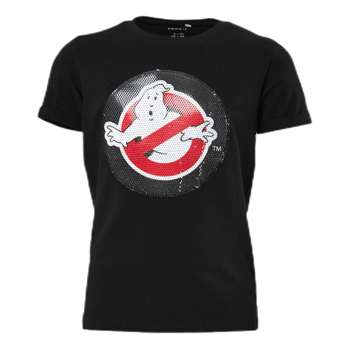 Ghostbusters Lue Ss Top Black