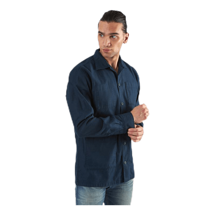 Bastian Shirt Ls Blue