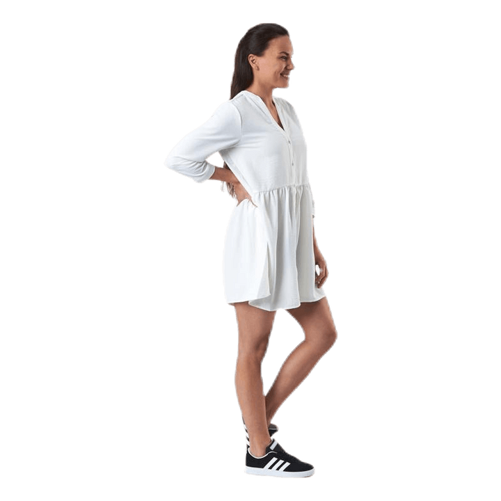 Mette 3/4 Tunic Wvn White