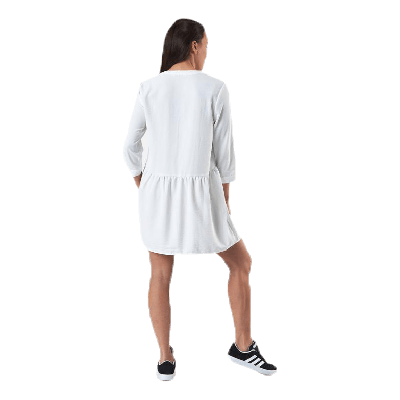 Mette 3/4 Tunic Wvn White