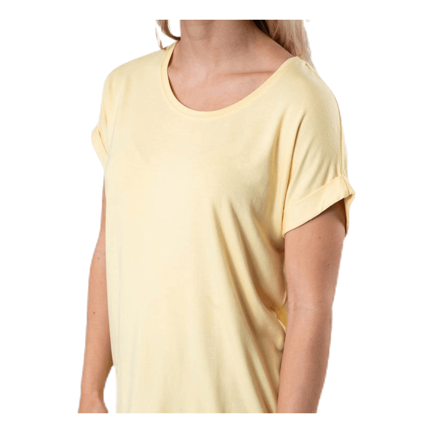 Moster S/S O-Neck Top Jrs Yellow