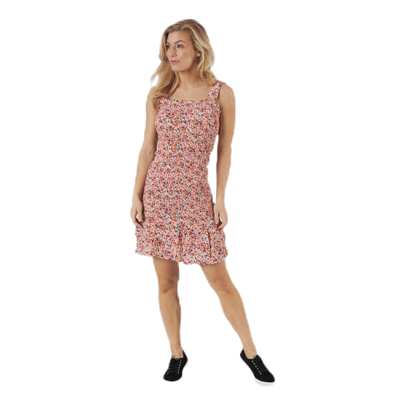 Ayrin Smock Strap Dress Pink