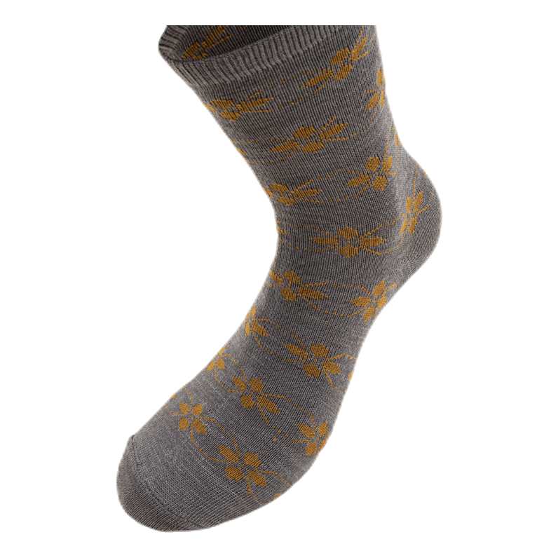 Wak Wool 4 Pack Sock Grey