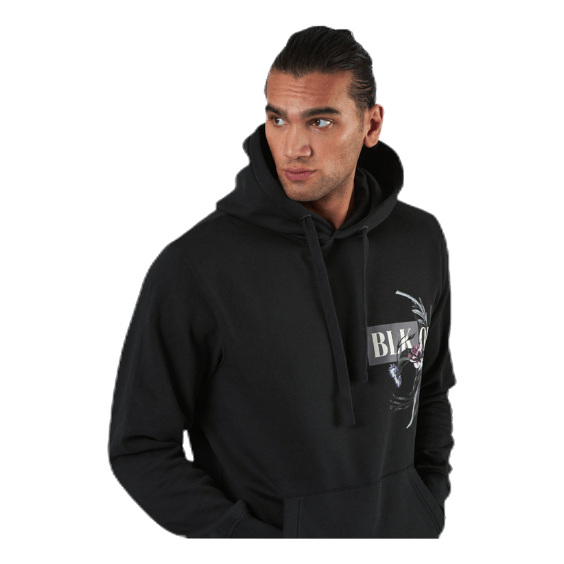 Jade Sweat Hood Black