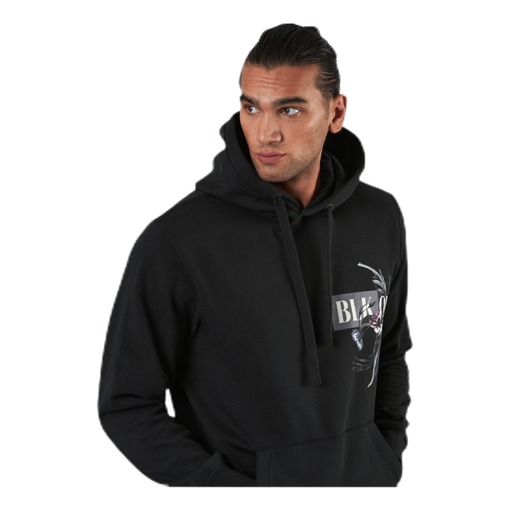 Jade Sweat Hood Black