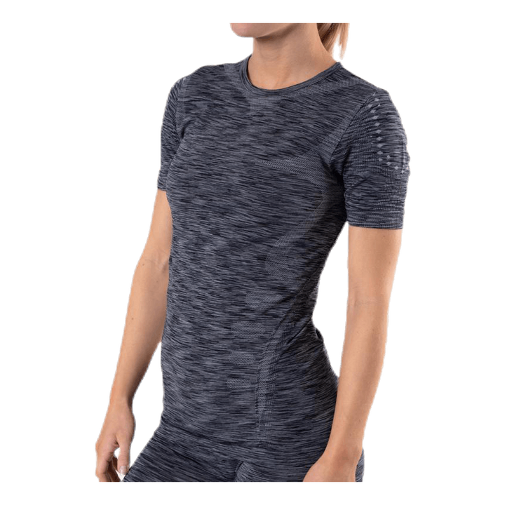 Ascoli Seamless Melange S/S Tee Black