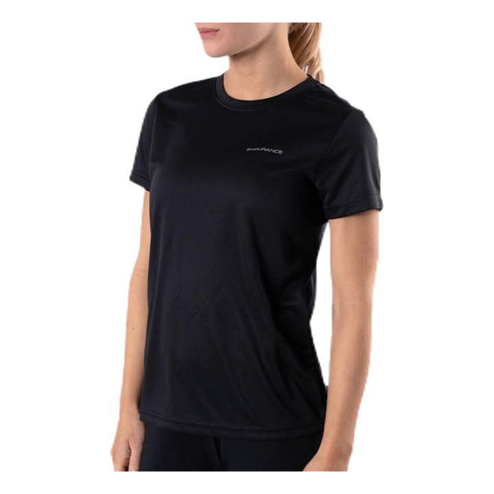 Vista S/S Performance Tee Black