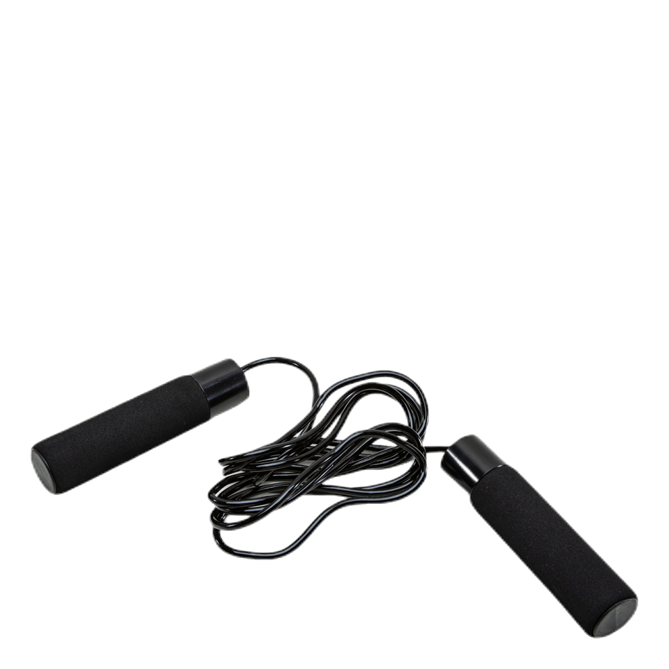 Jump Rope with Weight Black