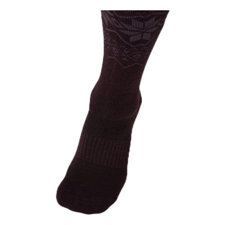 Ossar Wool Jacquard Sock Purple