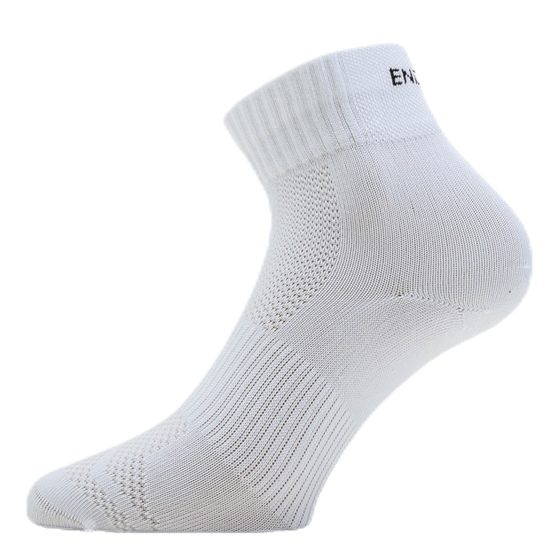 Dingwall 3-Pack Quarter Tacel Performance Socks White