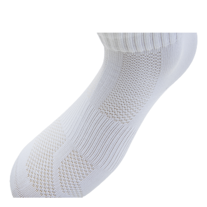 Dingwall 3-Pack Quarter Tacel Performance Socks White