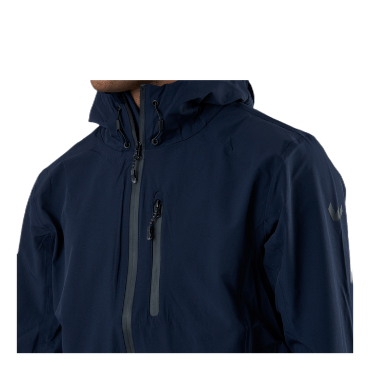 Roy Hardshell Ski Jacket W-PRO 15000 Blue