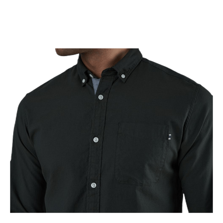 Classic Soft Oxford Shirt L/S Black